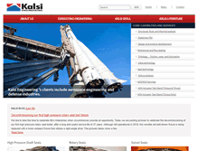 Tablet Screenshot of kalsi.com